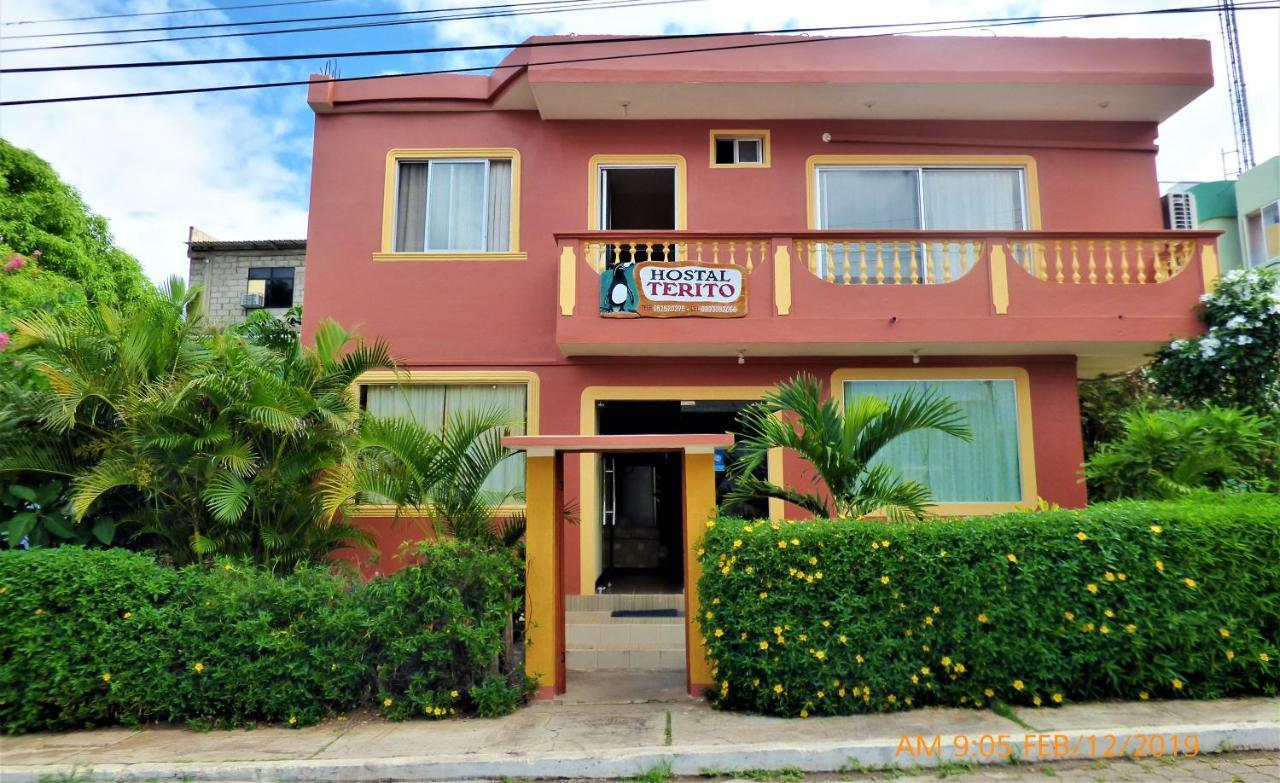 Hostal Terito Puerto Baquerizo Moreno Bagian luar foto