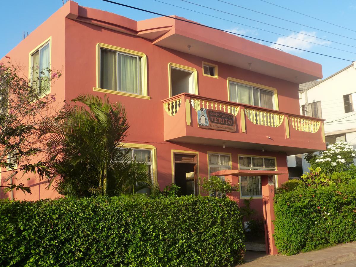Hostal Terito Puerto Baquerizo Moreno Bagian luar foto